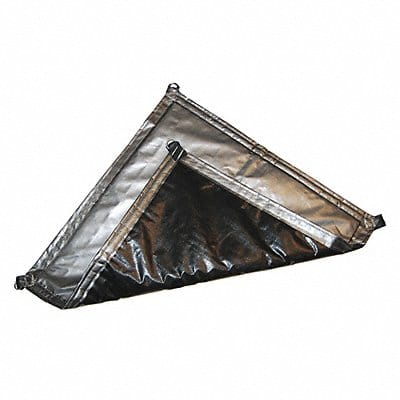 Tarp Black/Silver 12 x 25 ft Cut Size