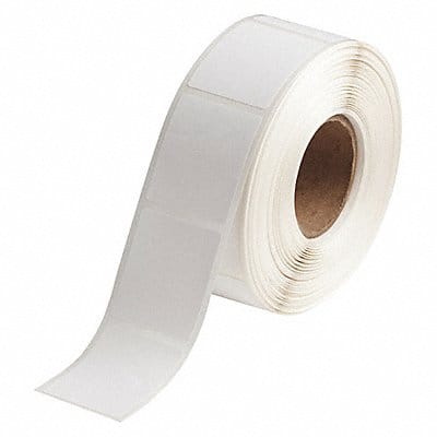 Label Roll 1-1/2 W White Die Cut - Tag