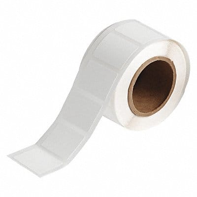 Label Roll 1-1/2 W White Die Cut - Tag