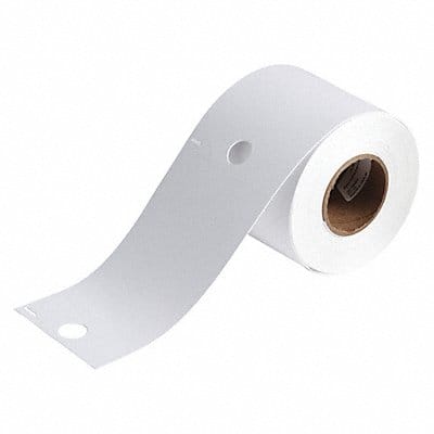 Label Roll 3-1/4 W White Die Cut - Tag