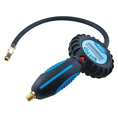 Tire Inflator Black Anodized 12 in Size