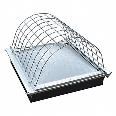 Domed Skylight Guard Gray 440 lb