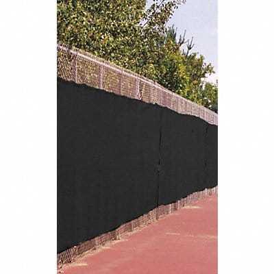 Fence Screen 50 ft L 6 ft H Black