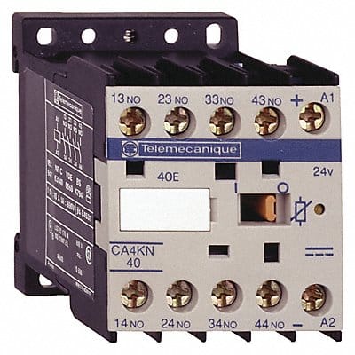 Control Relay 600Vac 10Amp Iec +Options