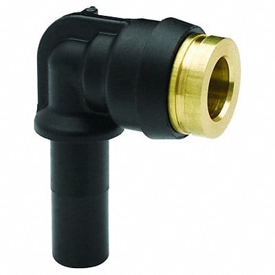 Plug In Elbow Nylon 1/2 in Pipe Size