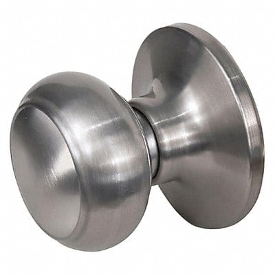 Knob Lockset Rusk Style Satin Nickel