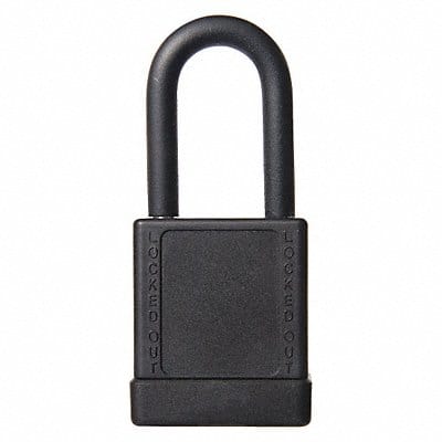 Lockout Padlock KD Black 3 H