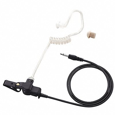 Ear Loop Earpiece Black 25 Cord Length