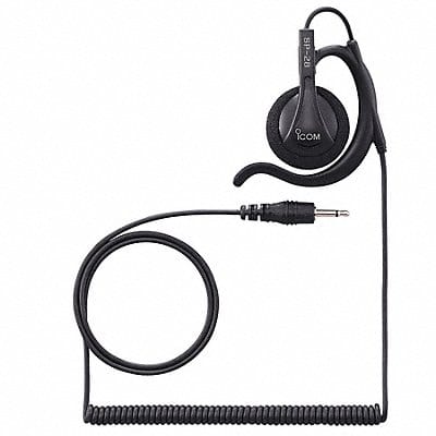 Ear Loop Earpiece Black 45 Cord Length