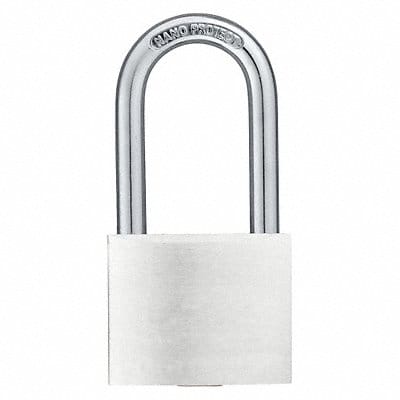 Keyed Padlock 15/64 in Rectangle Silver