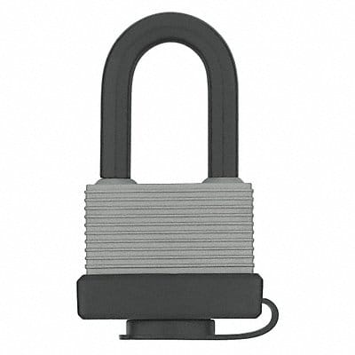 Keyed Padlock 7/8 in Rectangle Silver