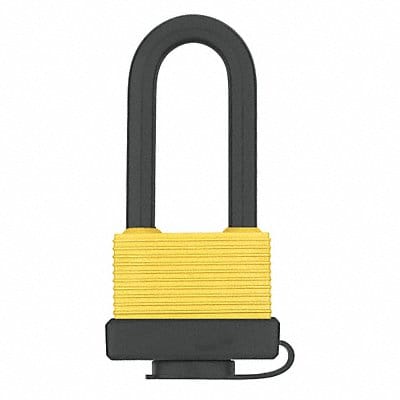 Keyed Padlock 7/8 in Rectangle Silver