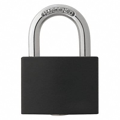 Lockout Padlock KD Black 1-7/16 H