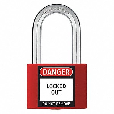 Lockout Padlock KA Red 2 H