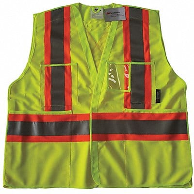 Safety Vest Yellow/Green L/XL Polyester