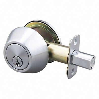 Deadbolt Steel 2-3/8 or 2-3/4 Backset