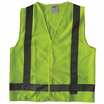 Safety Vest Yellow/Green M Hook-and-Loop