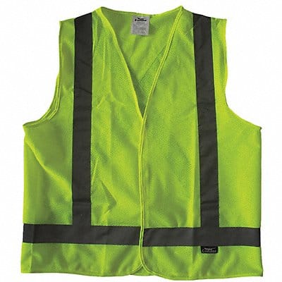 Safety Vest Yellow/Green Hook-and-Loop