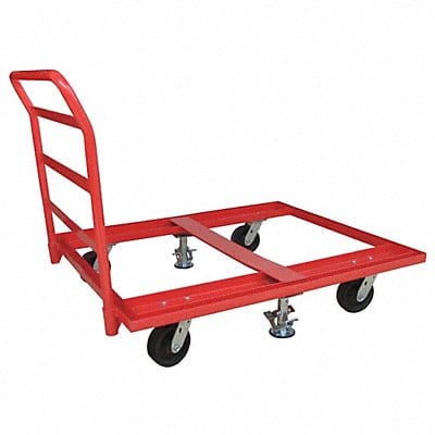 Pallet Dolly 48x48 Floor Lock  Handle