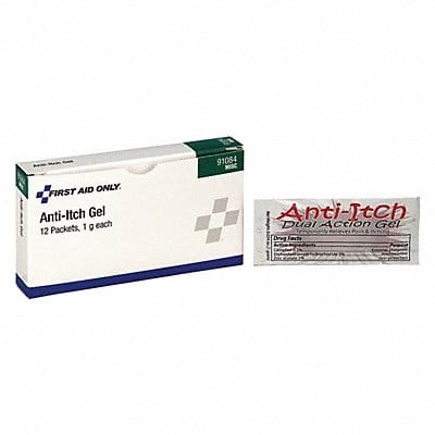 Anti-Itch Gel Cream Wipes 0.250 oz.