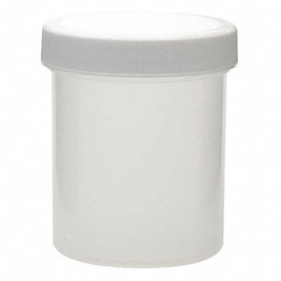 Jar 125 mL 68 mm H White PK36