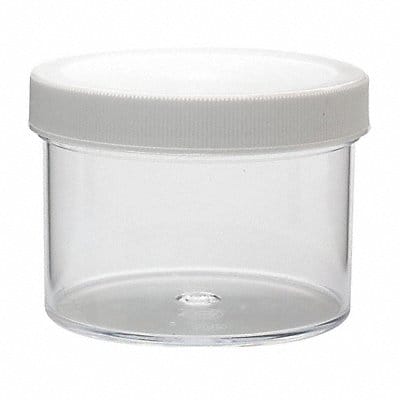 Jar 250 mL 64 mm H White PK36