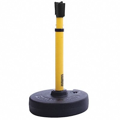 Receiver Post Yellow Plastic