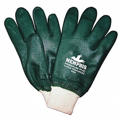 Chemical Gloves L 10-1/2in. L Sandy PK12