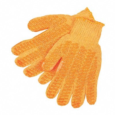 Knit Gloves 9 S Orange PK12