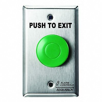 Push Button 5 in H w/Pneumatic Switch