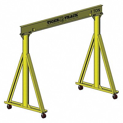 Portable Gantry Crane 2000 lb Steel