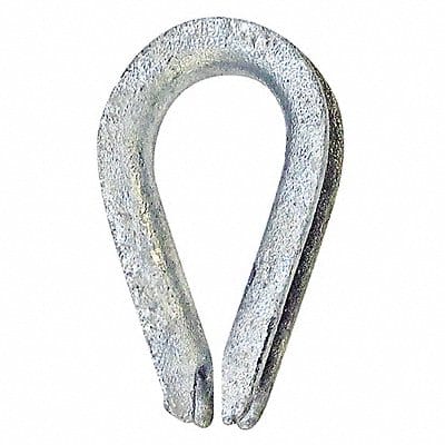 Ligth Wire Rope Thimble 3/8 in Steel