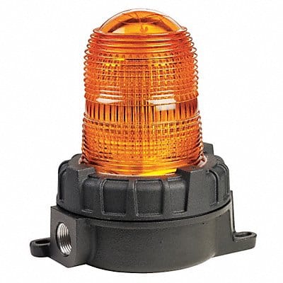 Warning Light Strobe Amber 120VAC