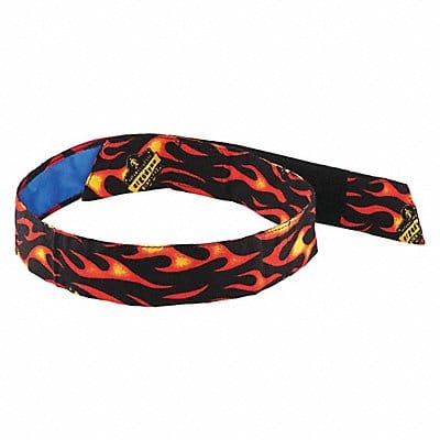 Hook-and-Lopp Bandana Universal Flame