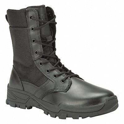 Boot 11R Black Front Lace/Side Zipper PR