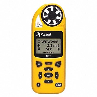 Weather Meter LCD Yellow w/WiFi