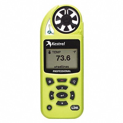 Environmental Meter Hi-Vis Green w/WiFi