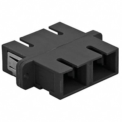 Fiber Optic Adapter SC Black PK6