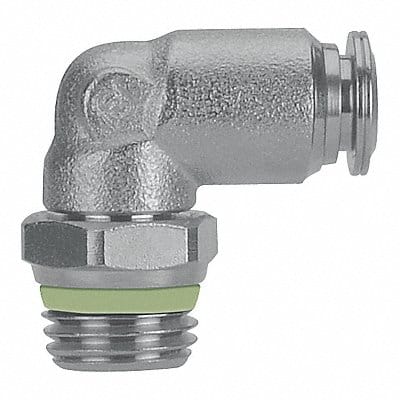 Elbow Connector SS 9/16 Hex 250 psi