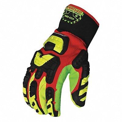 J4184 Impact Gloves Slip On Corded Cotton PR