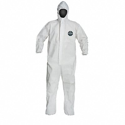 Coveralls 4XL Wht ProShield 50 PK25