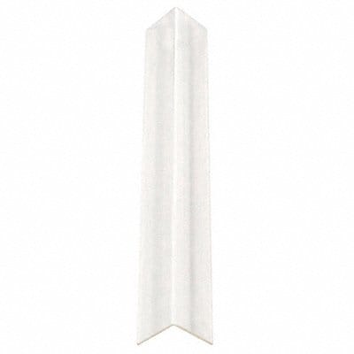 Corner Guard Clear Drilled 1-1/8x48 in.