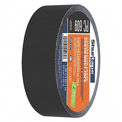 Duct Tape Black 1 7/8 in x 60 yd 9 mil