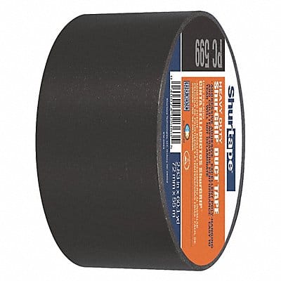 Duct Tape Black 2 13/16 in x 60 yd 9 mil