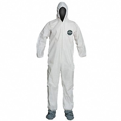 Coveralls XL Wht ProShield 50 PK25