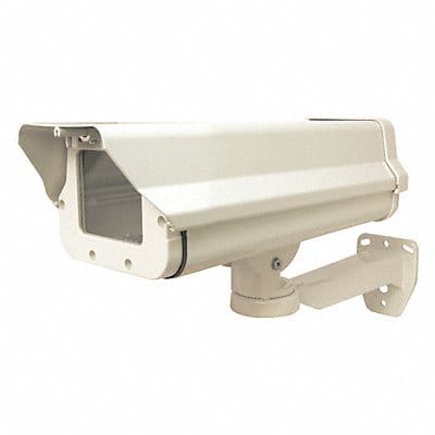 CCTV Housing Metal Ivory 4-1/2 in H