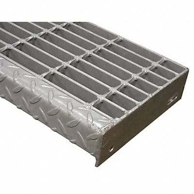 Bar Grating Stair Tread SS 36 in Tread W