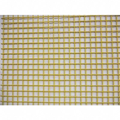 Wire Mesh Yellow Fine 4 ft W 48 L