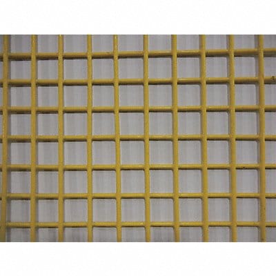 Wire Mesh Yellow Med 4 ft W 48 L