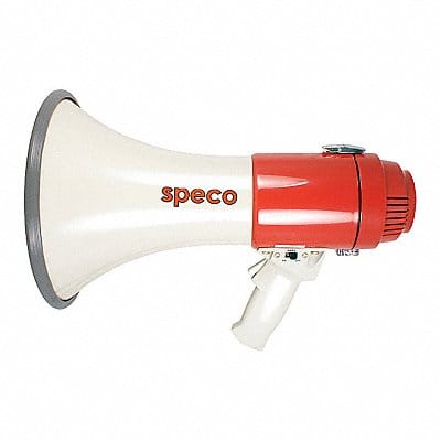 Megaphone 14-1/4 in Siren